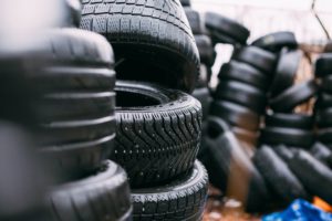 pile of best all-season tires